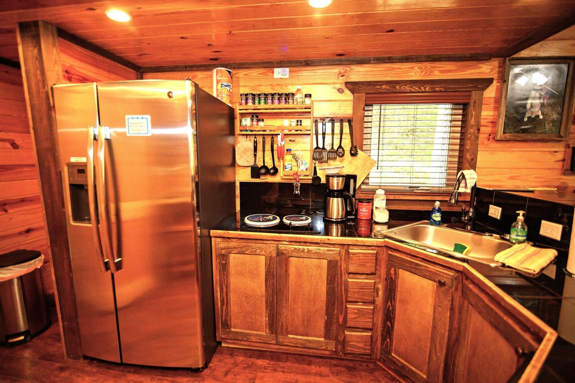 The Codex - Parker Creek Bend Cabins Murfreesboro Exteriör bild