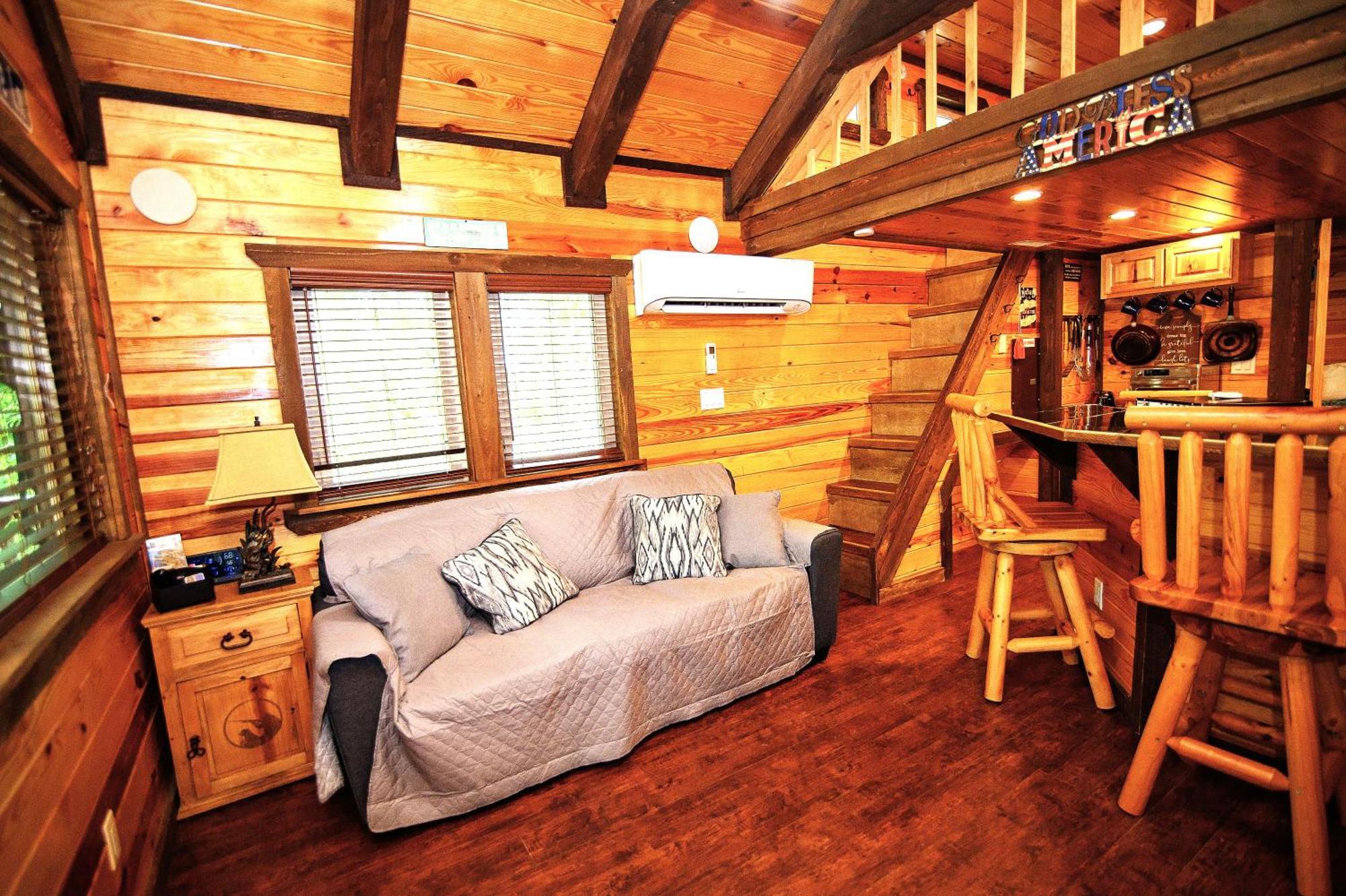 The Codex - Parker Creek Bend Cabins Murfreesboro Exteriör bild