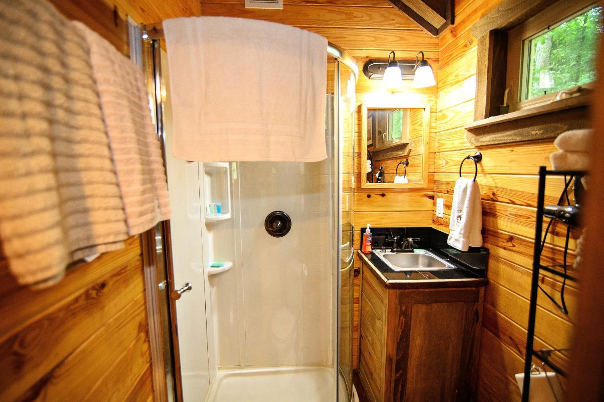 The Codex - Parker Creek Bend Cabins Murfreesboro Exteriör bild